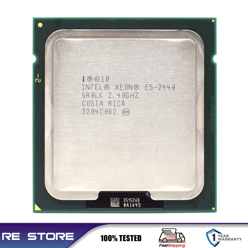 Used Intel Xeon E5 2440 SR0LK cpu 2.4GHz 6-Core 15M LGA 1356 processor ...