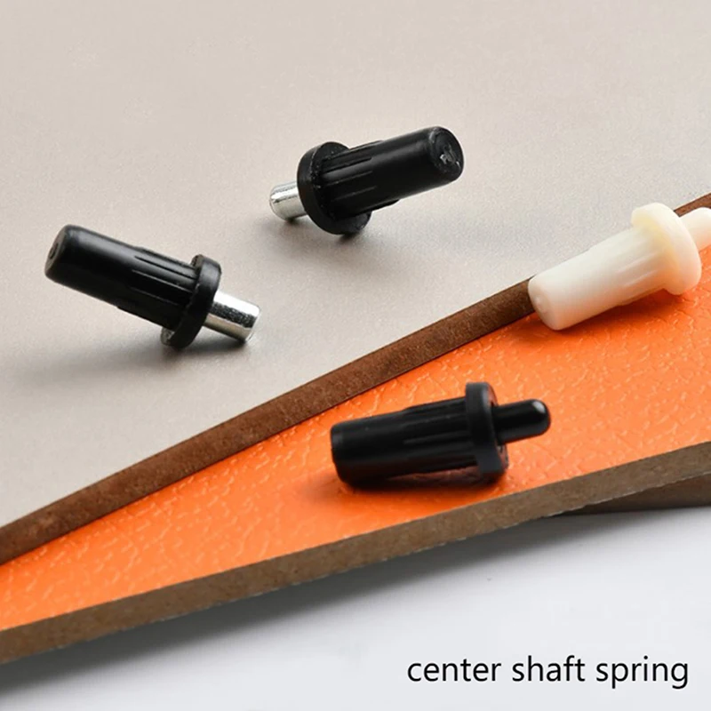 10PCS Concealed er Spring Cabinet Door Spring Pin Upper Lower Central Axis Shaft Connector Furniture Hardware Accessories