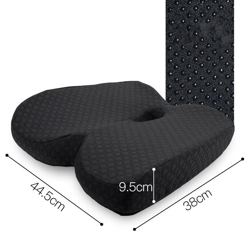 

Chair Cushion Office Sedentary Memory Foam Sciatica Orthopedic Coccyx Chair Hip Car Seat Wheelchair Hip Massage Vertebrae