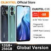 OUKITEL C35 Smartphone Global Version 6.56'' HD+ Display 12GB RAM 256GB ROM MTK Unisoc T616 Octa Core 50MP Rear Camera 5150mAh 1