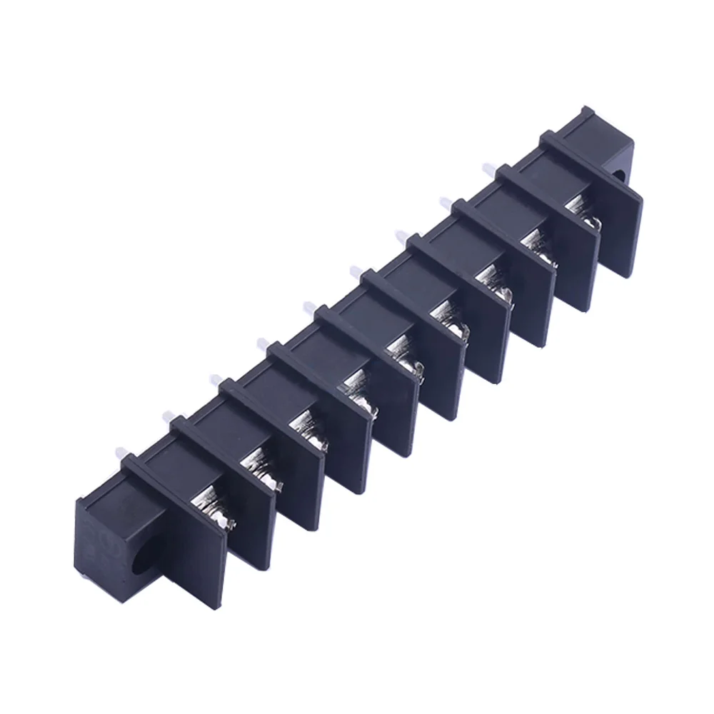 

2 Pcs Pins per Row: 9 -Rows: 1 7.62mm Straight Pin Middle Foot Fence Terminal P=7.62mm 7.62mm KF25CM-7.62-9P