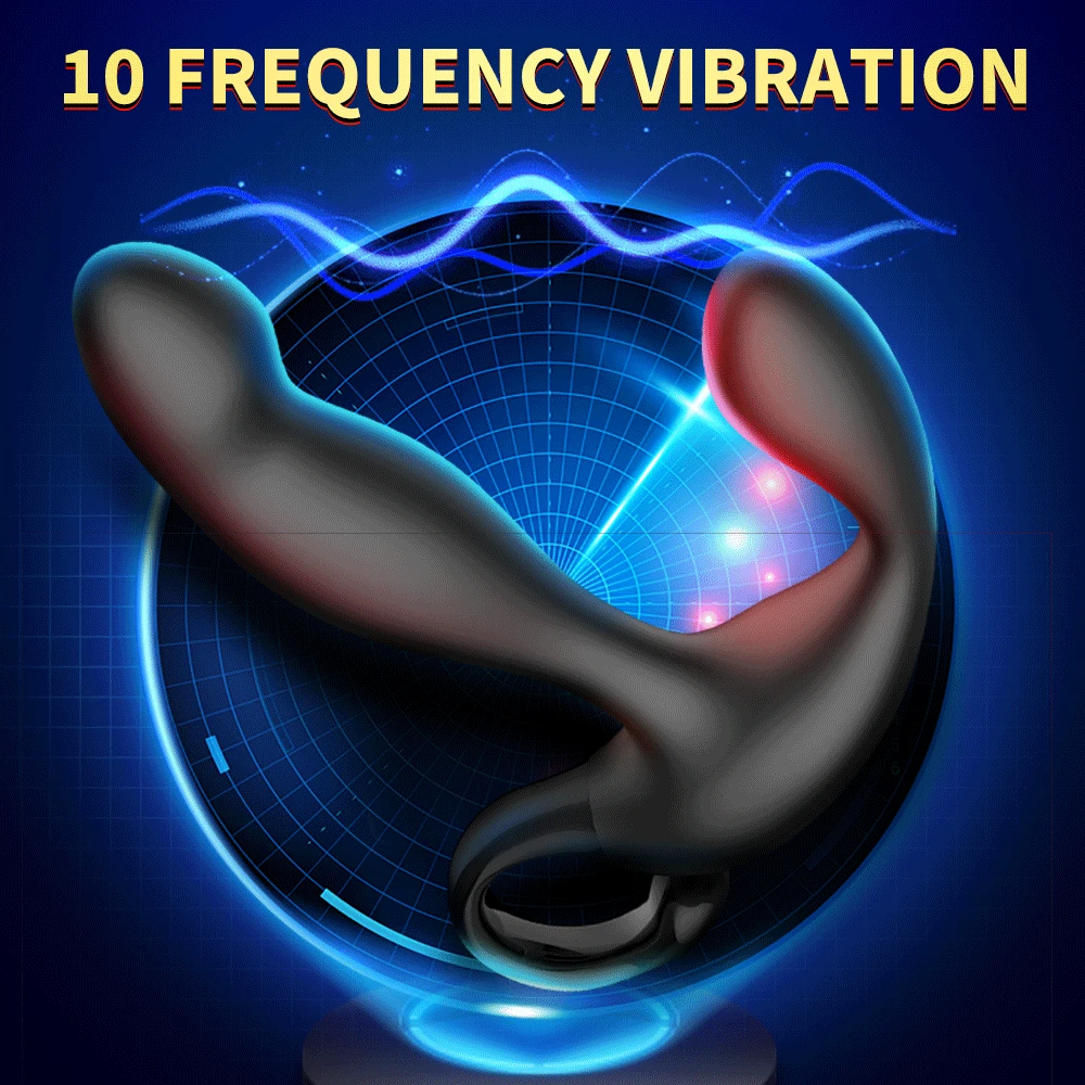 Vibrador de Próstata Erocome Massageador Anal