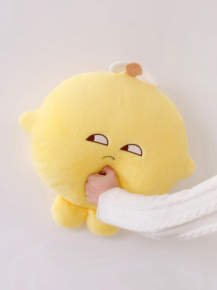 50cm Fun Lemon Pillow Soft Comfortable Cartoon Plush Toys My Boss Same Style Cute Home Dolls Decoration Men Women Birthday Gifts 4