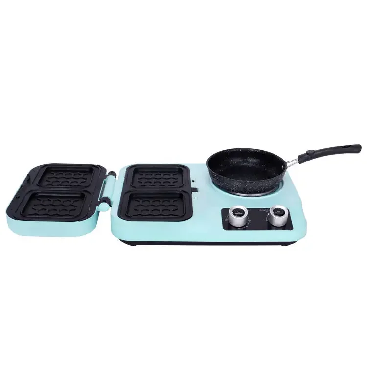 Cooking Toaster Grill Baking Sandwich Maker 4 In 1 Breakfast Maker Machine Appliances For Kitchen 4