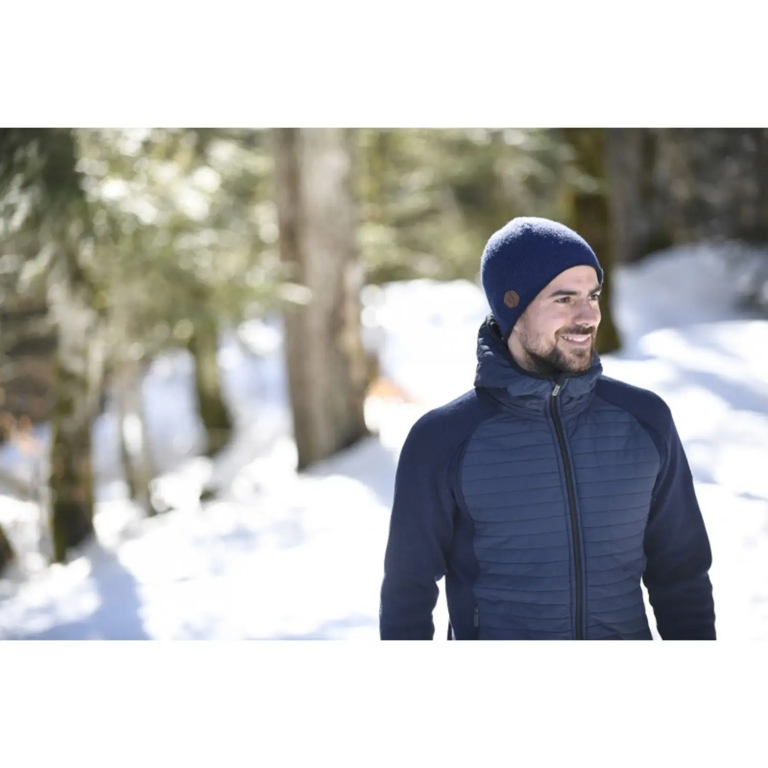 LEDRAPO Bonnet JULES France Pure Merino Wool Knitted HATS and HEADBANDS MICROSKATE X LEDRAPO