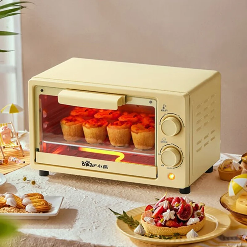 Bear F10R6 Home multifunctional electric oven 2025 small mini electric oven 10L large capacity baking bread cake