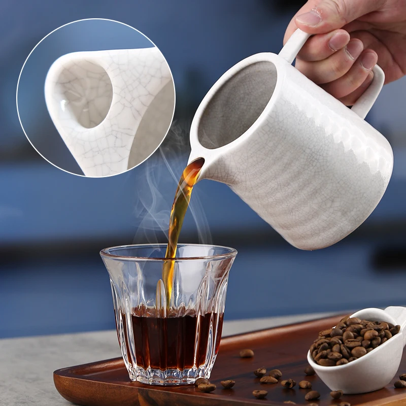 Creative Ceramic Coffee Dripper Set - طقم أدوات تق...