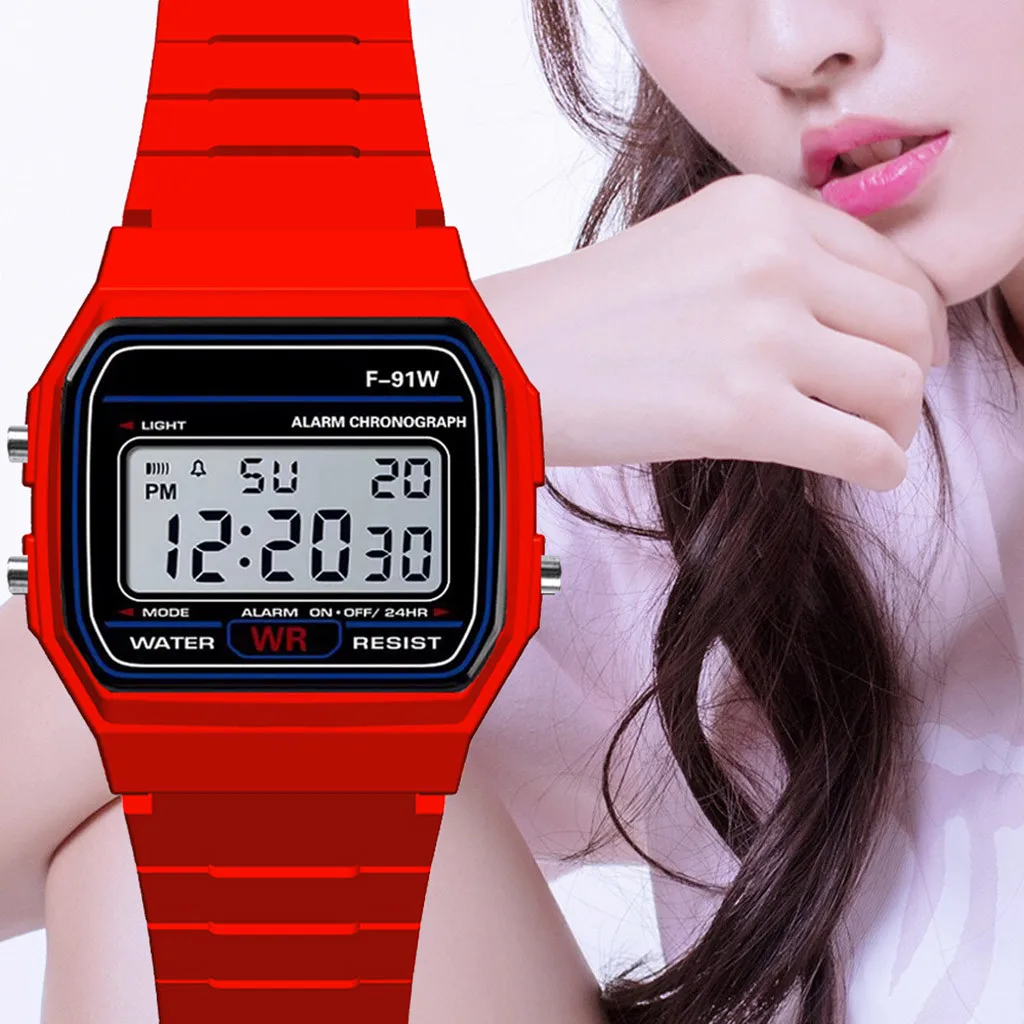 Watch For Men Women Outdoor Sport Watch Men Big Numbers Led Digital Design Watch Fashion Man Wrist Watch Reloj Hombre 4