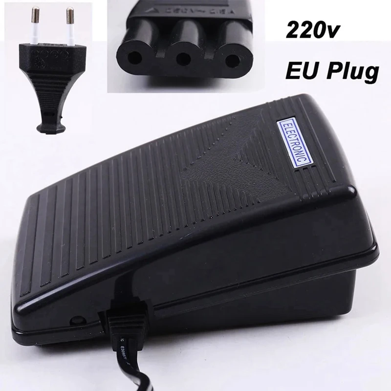 Variable Speed Foot Controller Pedal Sewing Tools Sewing Machine Replacement Accessories Household Supplies,US Plug
