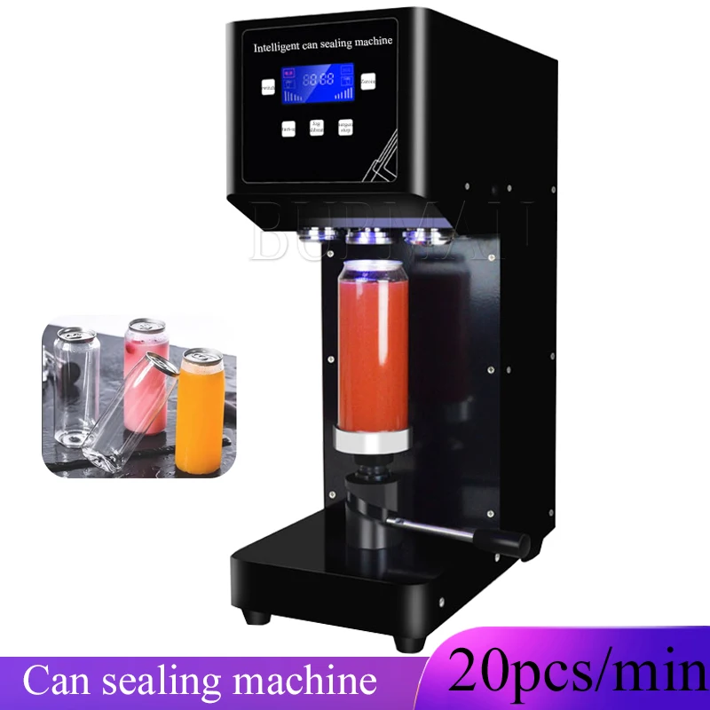 

Cans Sealer Drink Bottle Sealer Beverage Seal Machine For Pet Milk Tea Coffee Can Sealer 220V 110V