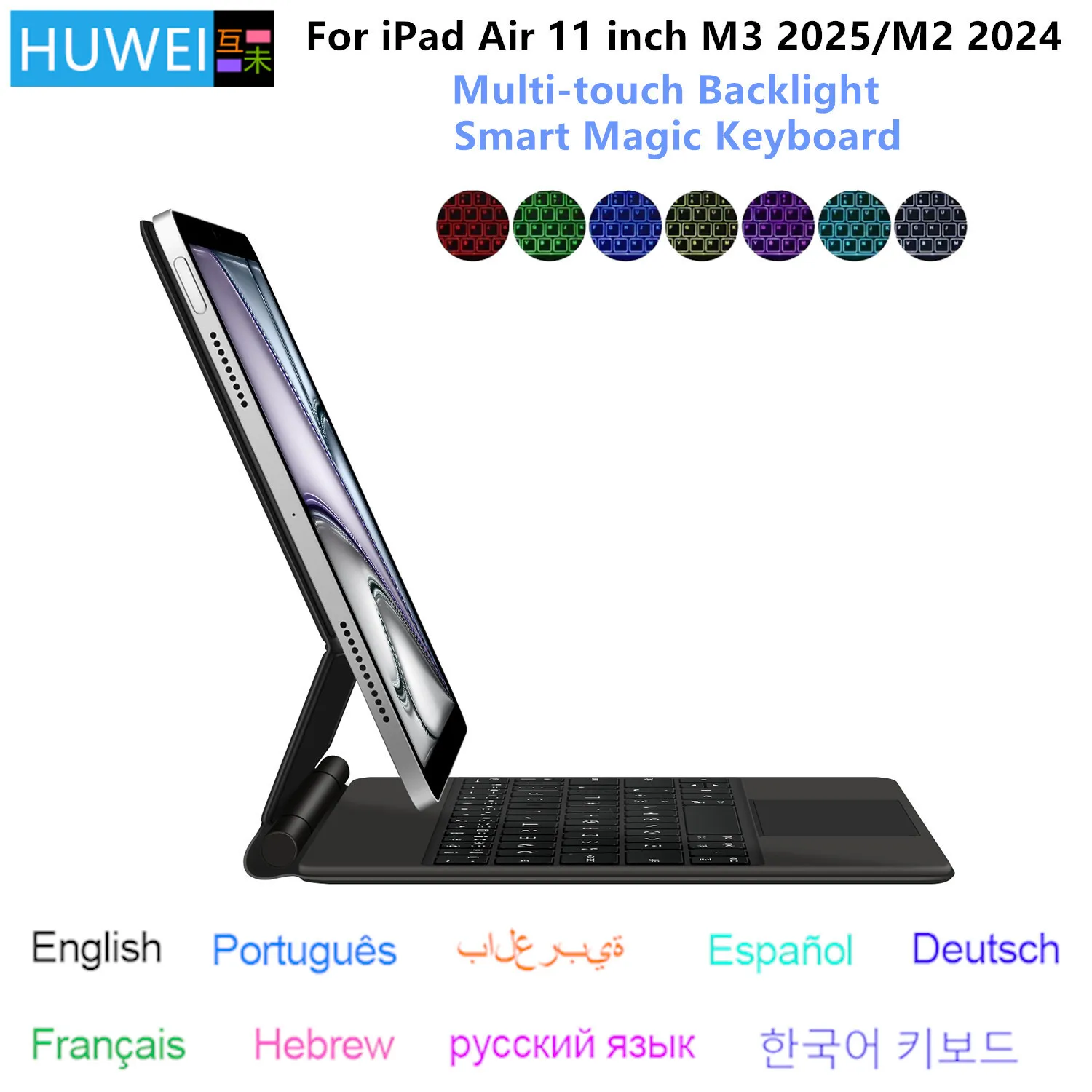 新品 iPad Air M3 / Pro 11 / Magic Keyboard Amazon.com: InUnion Magic Keyboard for iPad Pro 11&Air 11 Inch (M2