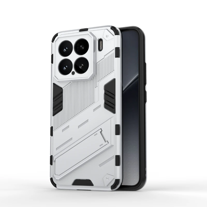 Shockproof Armor Anti-Fall Phone Case with Kickstand and Reinforced Corners