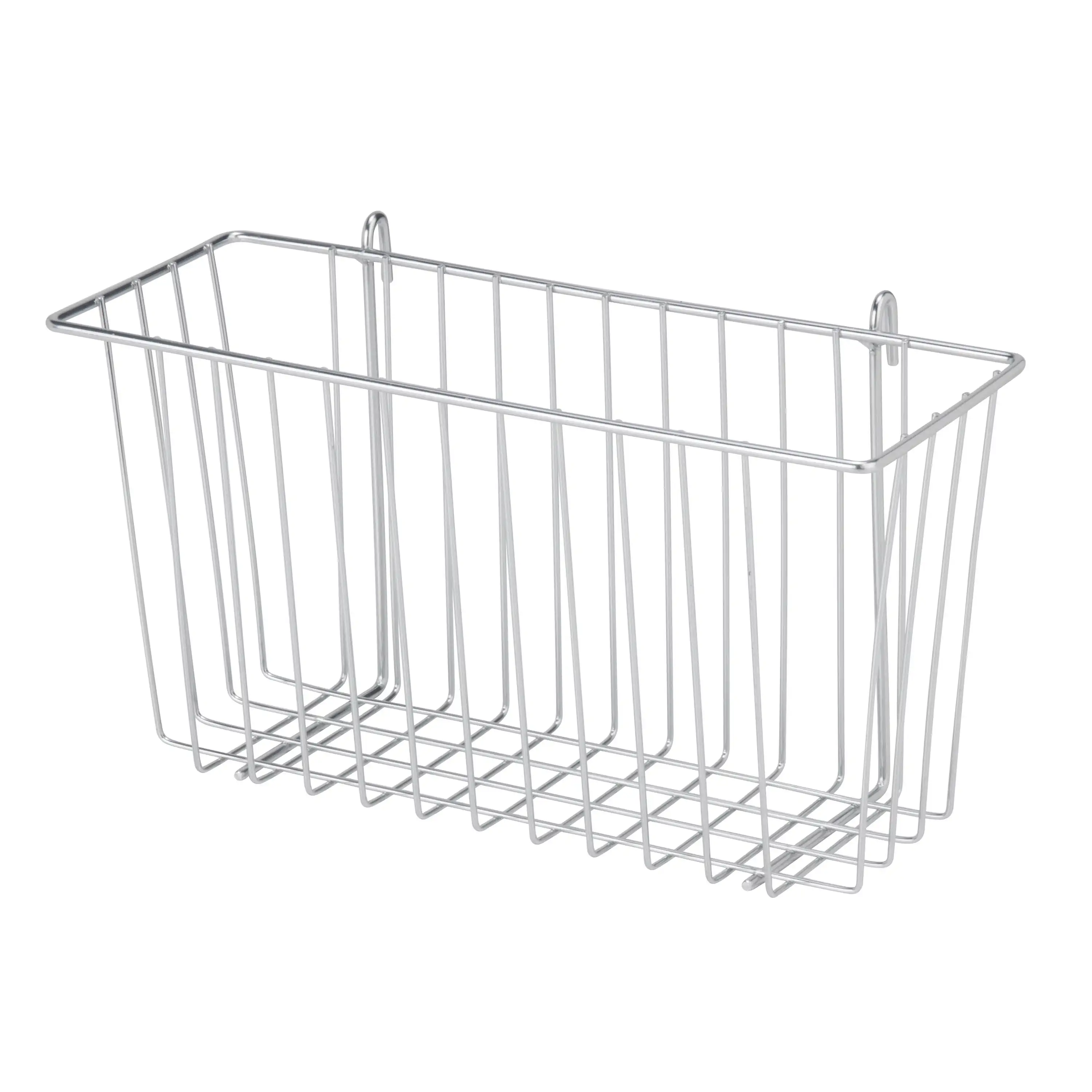 

Chrome Wire Basket Dish Rack Kitchen, Sturdy Steel Construction