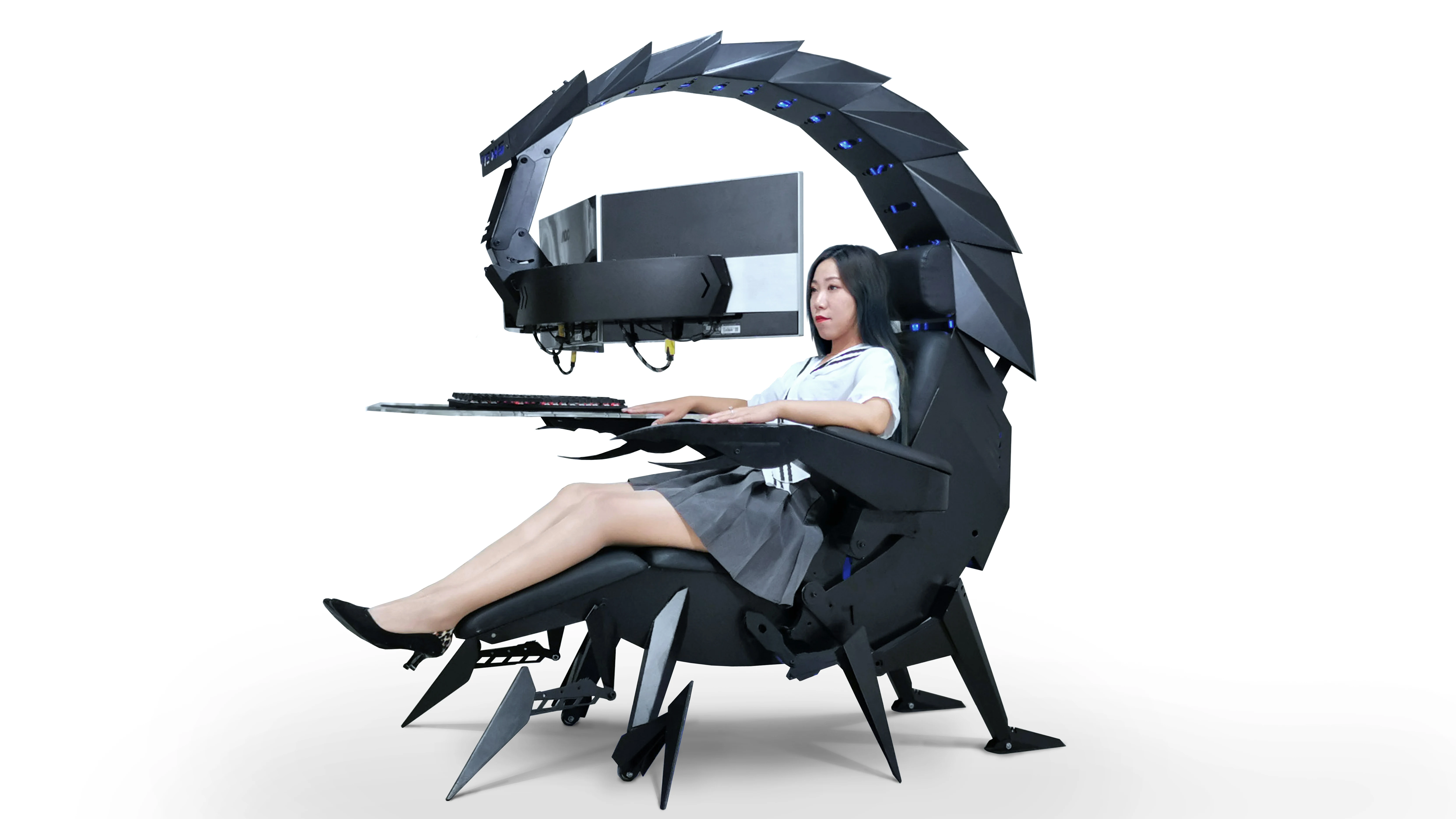 Gaming Setup Giant Scorpion Pc Gaming Station Scorpion Work From