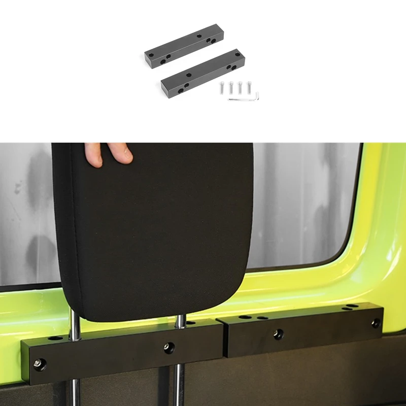 Modanature Interne Per Suzuki Jimny 2019 + Staffa Poggiatesta Seggiolino Auto Per Suzuki Jimny 2019 2020 2021 2022 2023 Accessori Auto