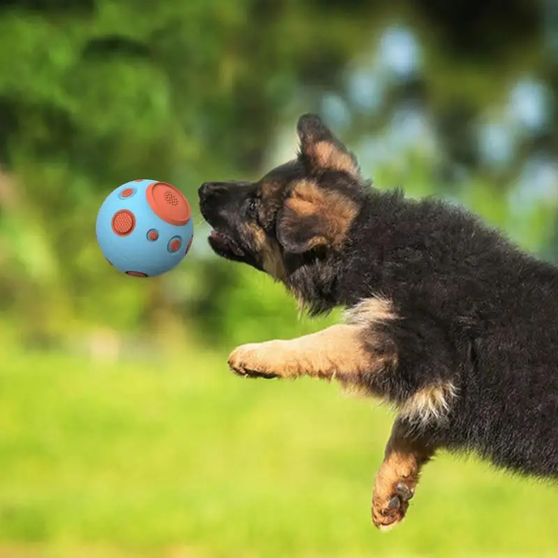 

Dog Balls Aggressive Chewers Toy Interactive Resilient Squeaky Puppy Teething Bite Toys For Dogs Cute Calming Fetch Toy Relaxing