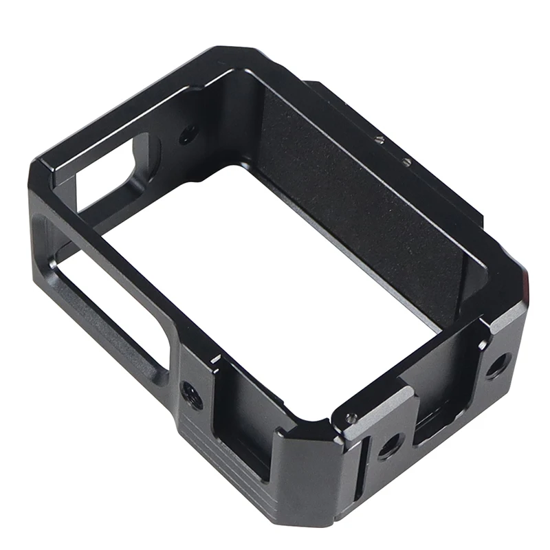For  One RS Camera Metal Cage Frame 1/4 Magnetic Adapter Cold Shoe Mount 360 1-i