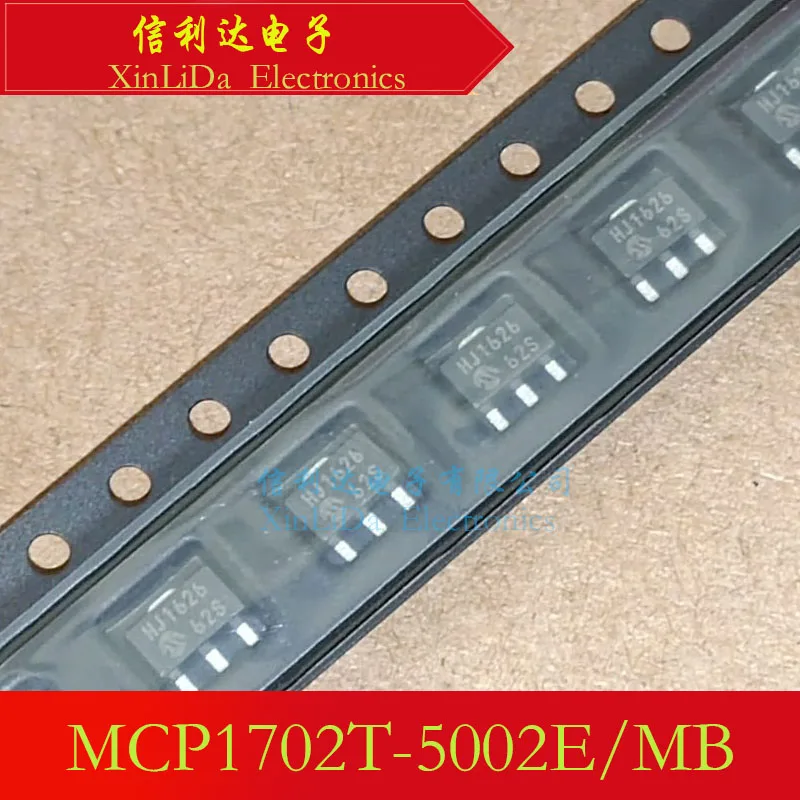 

MCP1702T-5002E/MB MCP1702T-5002 MCP1702 SOT89, линейный регулятор LDO, новый и оригинальный