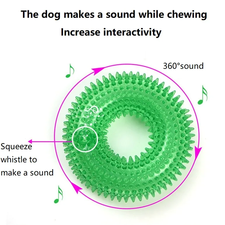 Dog Teether Training Games For The Big Dog Indestructible Toy TPR Molar Chew Toys For Dogs GWJ16_voghion.com