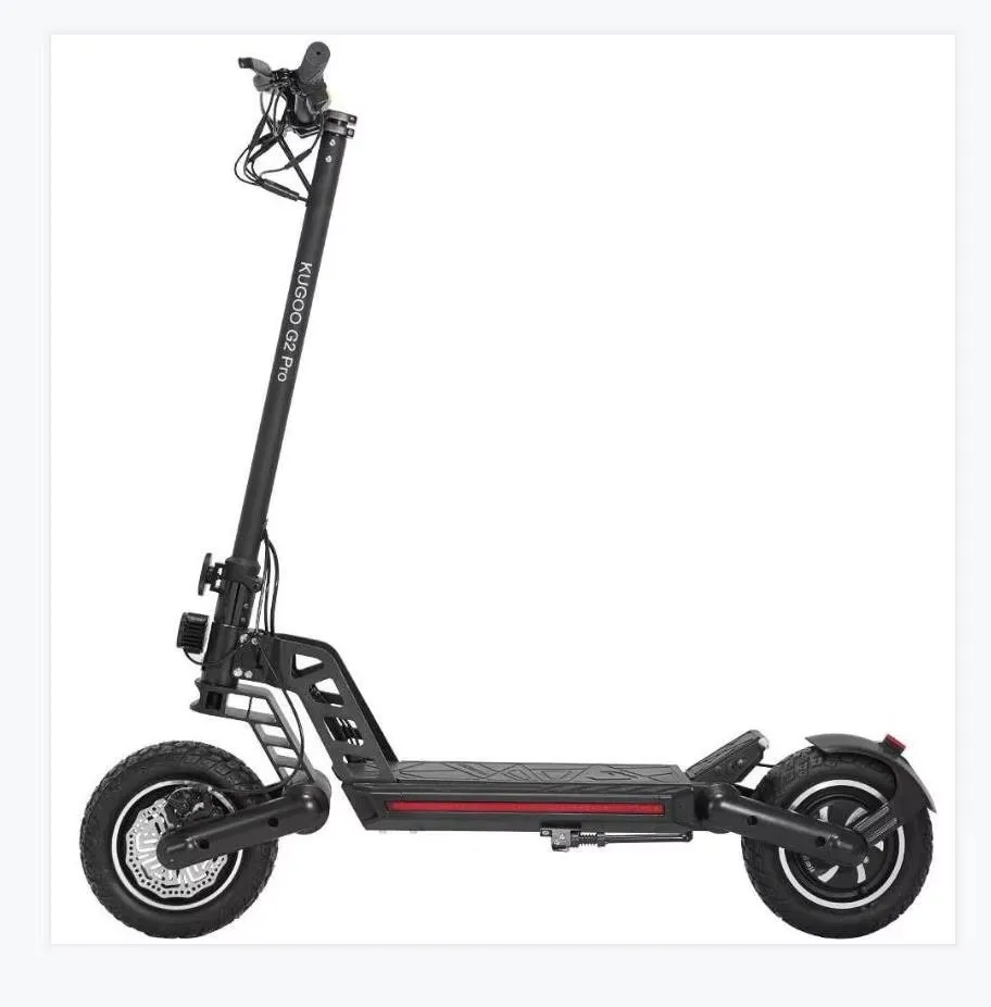 kugoo G2 Pro Foldable Electric Scooter 48v 15ah Battery 50 km range 1000W Maximum motor speed 45km/h