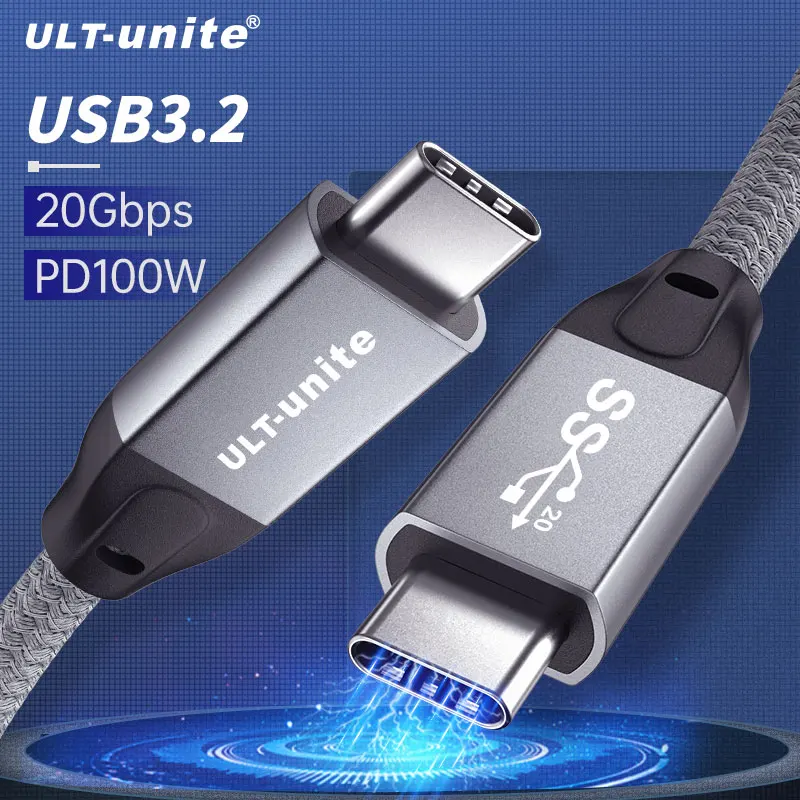 USB 3 2 Cable PD100W Fast Charging Cord 4K Type C To C Data Wire 20Gbps usb-3-2-cable-pd100w-fast-charging-cord-4k-type-c-to-c-data-wire-20gbps