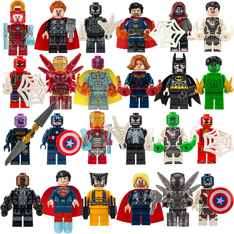 NewLeague of Legends for Building Block Doll Toys Mini Figure Toys Birthday Gifts Cartoon Character Models BuildingBlock Gift - 3