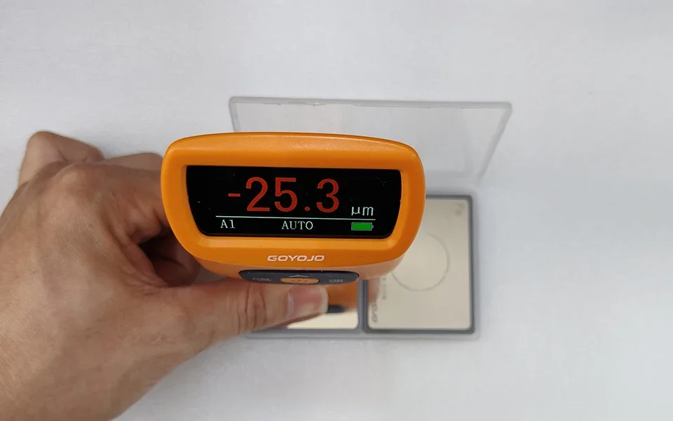 Coating Thickness Gauges, Paint Depth Gauge Meter with Backlight LCD Display for