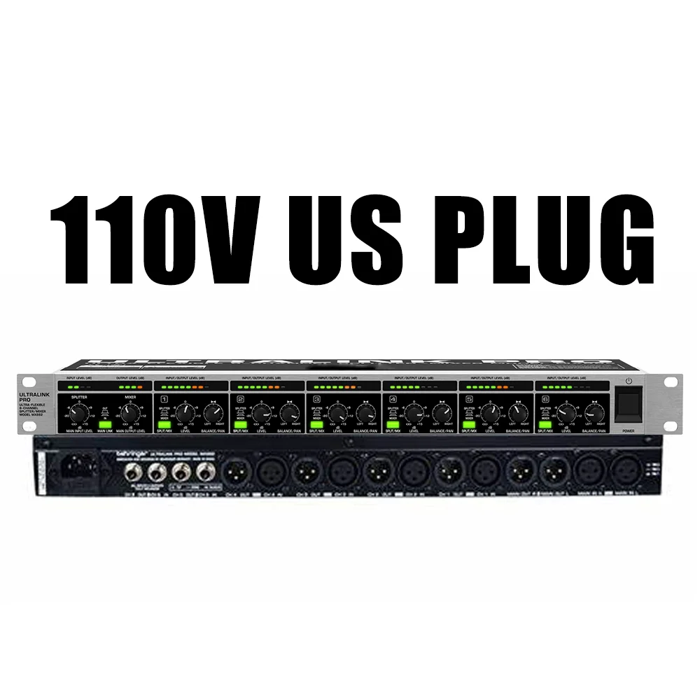 BEHRINGER ULTRALINK PRO MX882スプリッターミキサー1 Amazon.com: Behringer Ultralink Pro Mx882 Ultra-Flexible 8