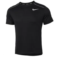 T-shirt d'entraînement à manches courtes et col rond Nike, séchage rapide, vêtements de sport AJ7566-010 3