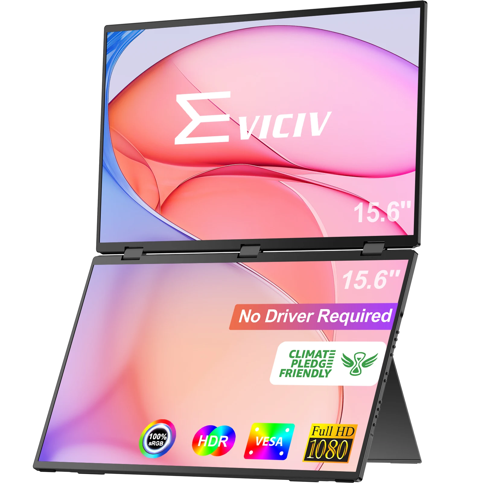 ‼️早い者勝ち‼️美品‼️ Eviciv 15.6インチ デュアルモニター　パソコン 0214085537_67ae86799095a.jpg