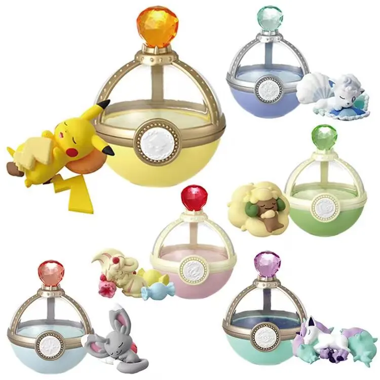 Pokemon Eevee & Freunde Träumer-Set 2 Pokeball Überraschungsbox Niedliche Schlafende Eevee Espeon Umbreon Glaceon Sammelfigur Geschenk – Detail 20
