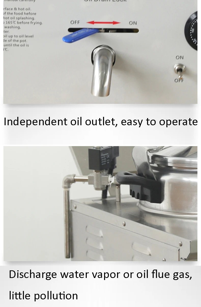 Electric Constant Temperature Food Oven Fryer 16L Large Capacity High Pressure Chicken Oven Frying Machine High Quality Fryer 4