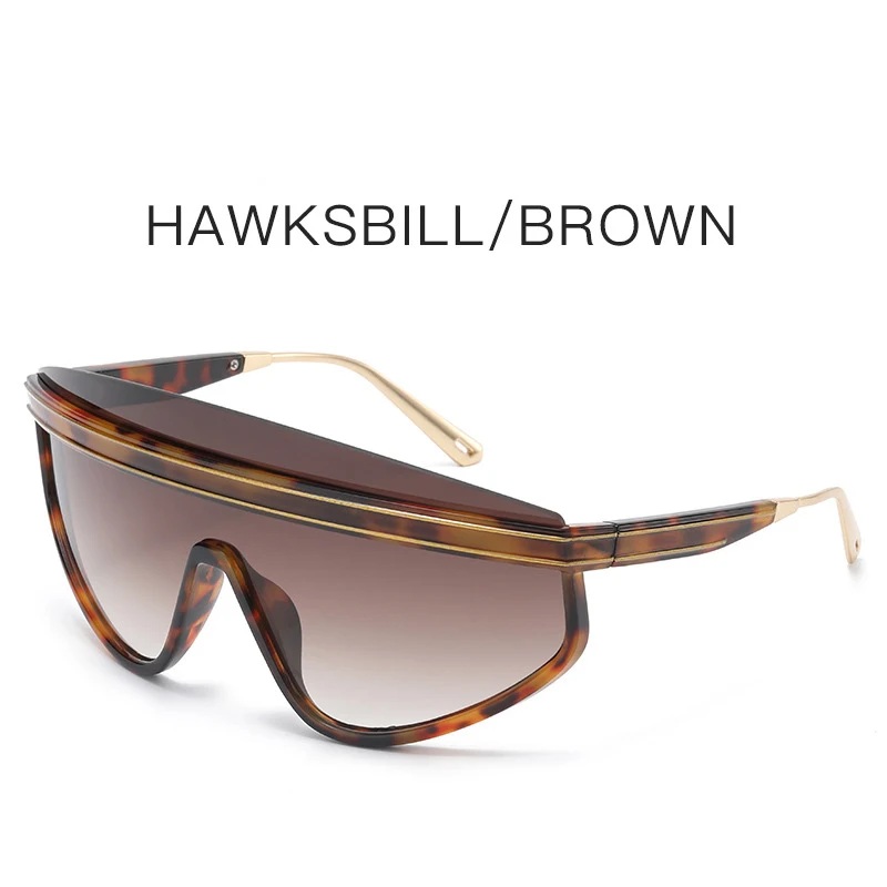 Modne okulary przeciwsłoneczne steampunk damskie męskie duże sportowe okulary przeciwsłoneczne Y2K z zaokrąglonym dekoltem nowe modne okulary przeciwsłoneczne vintage gogle_voghion.com
