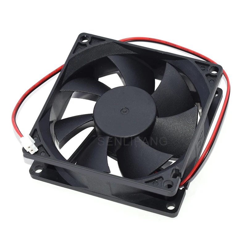 더블 음소거 냉각 팬, TX8025L12S DC 12V 0.08A 8025, 8cm 80x80x25mm, 신제품