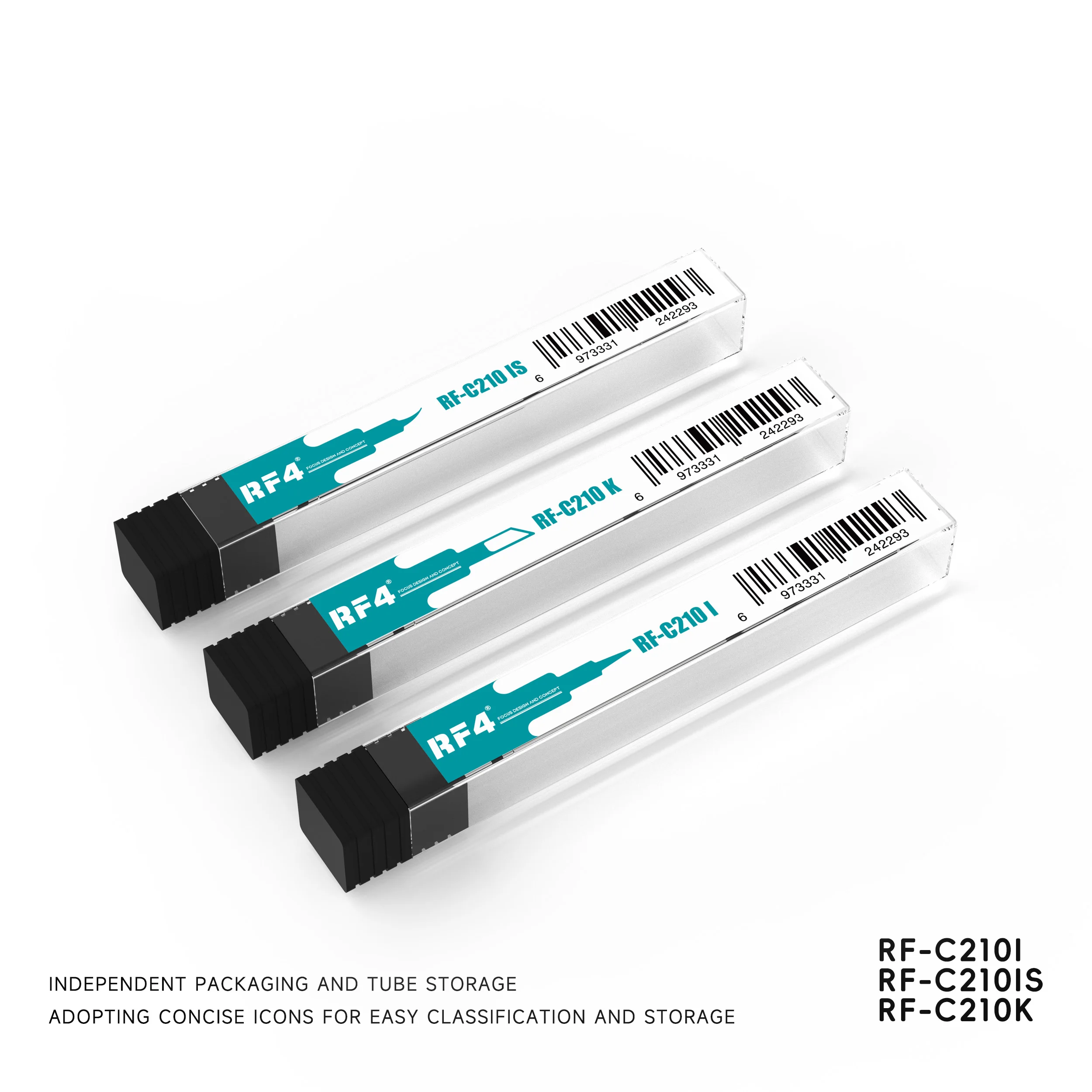 RF4 RF-C210 I/IS/K 납땜 인두 팁 T210/T26 납땜 스테이션 핸들 휴대폰 PCB IC 수리용 납땜 인두 팁 도구