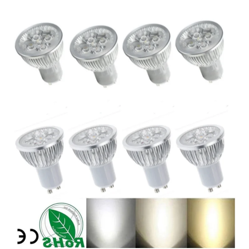 

10pcs/lot GU10 Led bulb 9W 12W 15W AC 220V Gu10 LED Lamp AC 230V Spotlight Chandelier Lighting Replace Halogen Lamp For Home