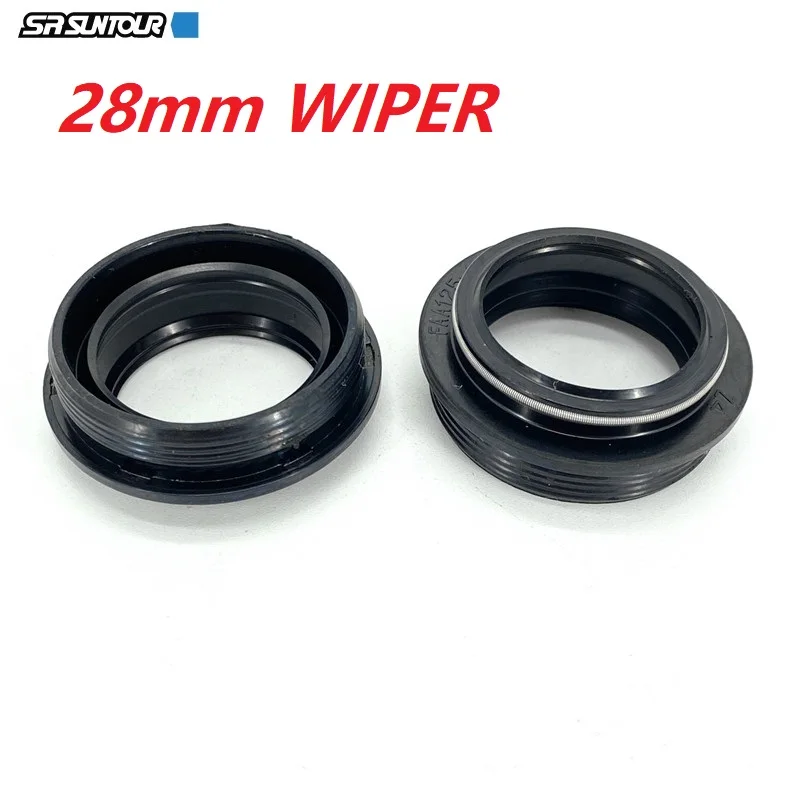 

SR SUNTOUR XCT Front Fork Repair Parts 28mm Stanchion Wiper 28mm Fork Tube Oil Seal Dust Sealing Ring