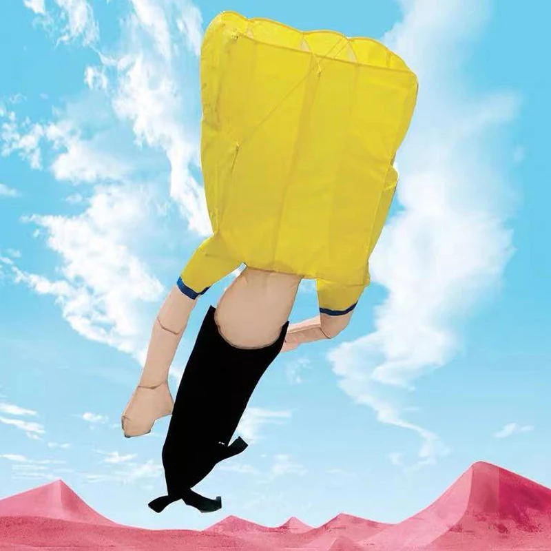 

Inflatable Kites Upper Body Shaped Athlete Soft Kite Halloween Kite To Prevent Tearing Outdoor Easy To Fly Funny Inflatable Toys