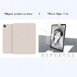 Premium Smart Folio Case with Advanced Protection and Versatile Design - Air 11 M4 M3 M2 (Cream colour F)
