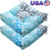 Outdoor Seat Cushions Waterproof Patio Chair Pillows Set of 2 Durable Comfort Garden Pool Living Room 1