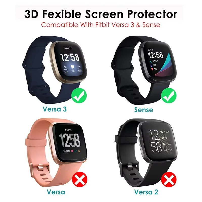 3D Curved Soft Edge Clear Screen Protector