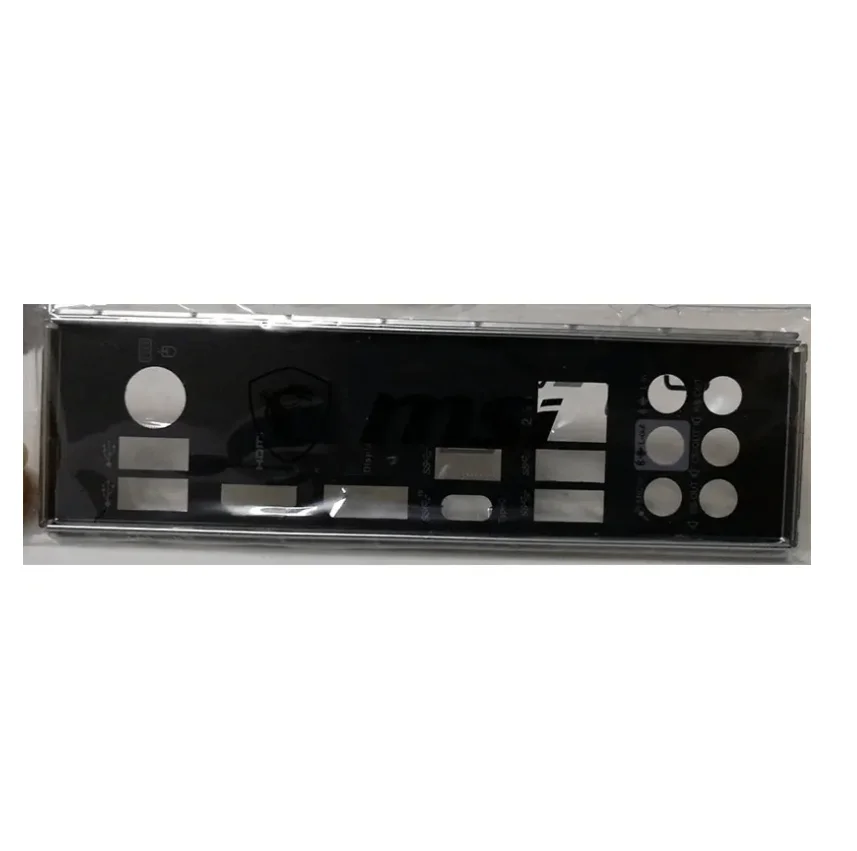 Staffa Originale Io I/O Shield Piastra Posteriore Piastra Posteriore Blende Per Msi Z490 A Pro