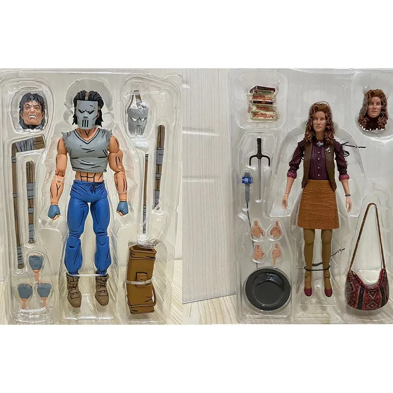 

Original NECA Mutant Ninja Turtles Shredder Casey Jones April O'Neil Version Classic Movable Action Figure Toys 16cm