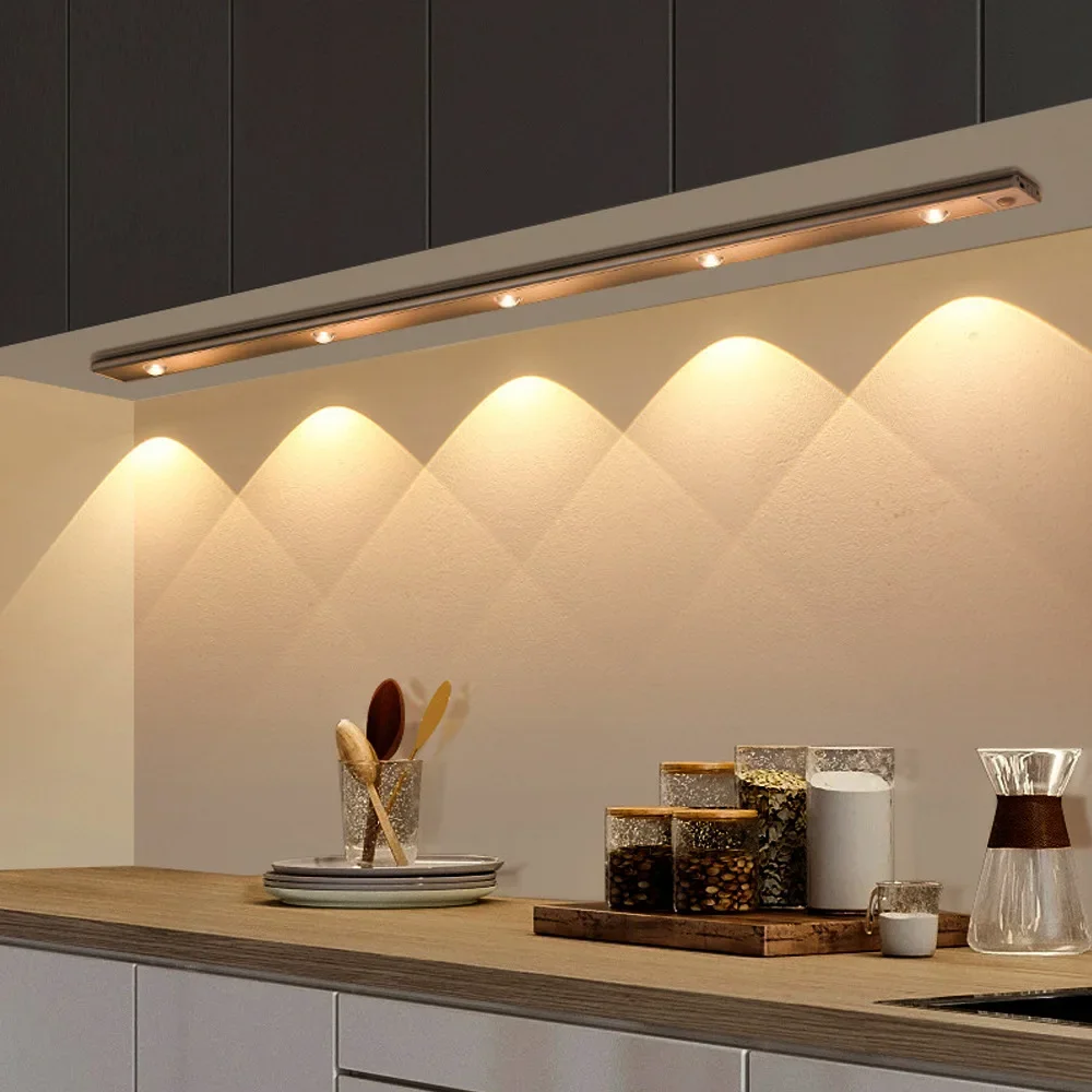 LED Cabinet Lights LED Night Light LED Motion Sensor Light Under Cabinet Light Motion Sensor Closet Lights Cabinet Kitchen Lighting Magnetic