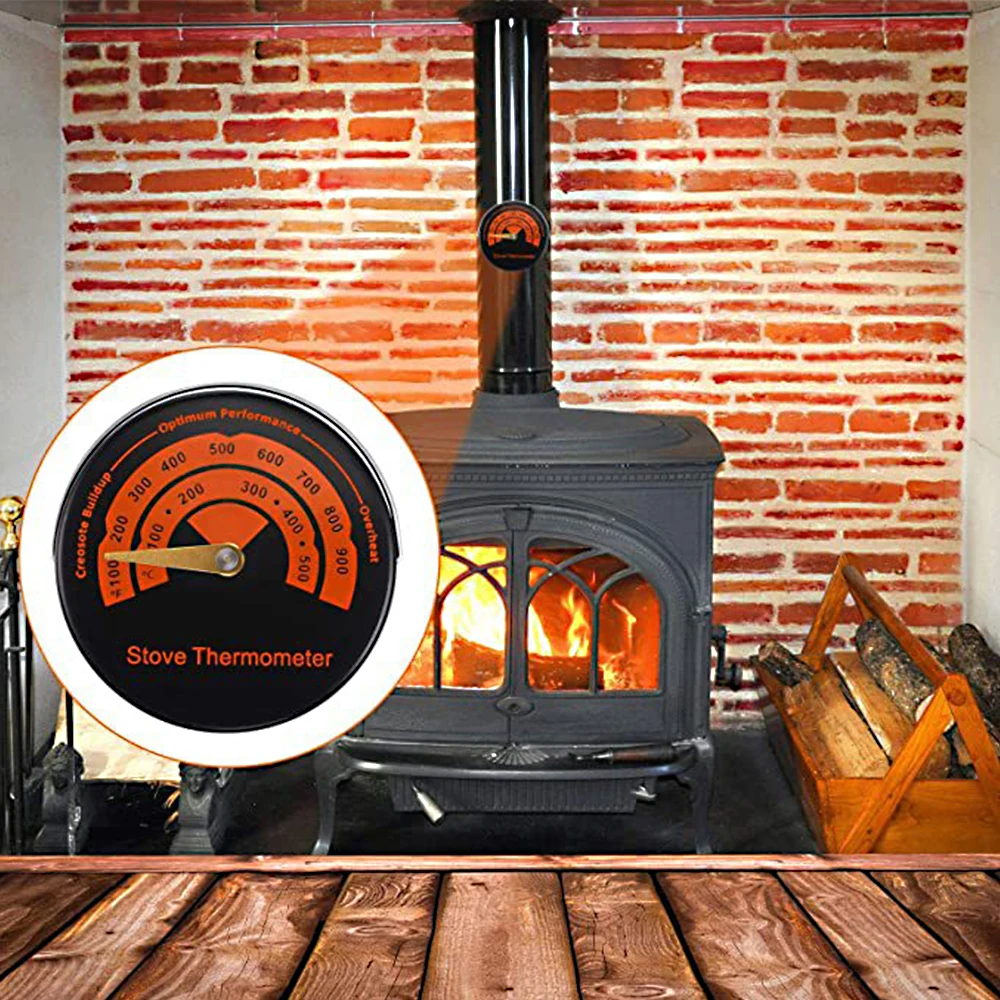 4 Blades Heat Powered Stove Fan 360° Rotating Fireplace Fan Log Wood Burner  Eco-fan Quiet Efficient Heat Distribution Stove Fan
