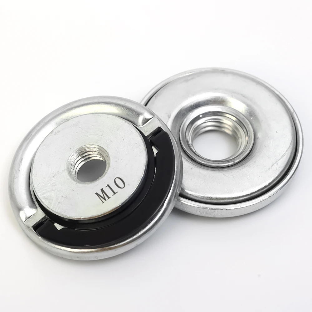 Angle Grinder Platen Quick Release Self-Locking Grinding Disc Platen M10 M14 Non-slip Powerful Chucking Tools Car Accessories