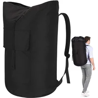 Laundry Bag Backpack, 115L Extra Large Travel Laundry Bags, Adjustable & Extendable, Laundry Hamper Bag For Laundromat, College 1
