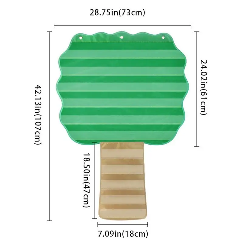 Visual Schedule For Kids Autisms Daily Chore Routine Chart Shaped Like Tree Multifunctional Storage Tools For Classroom School
