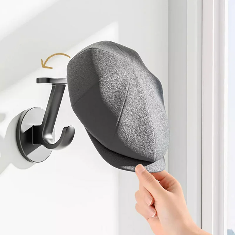 Nail Free Installation Wall Hooks Back Door Towel Key Robe Holder Hat Coat Hanger for Kitchen Bathroom Accessories