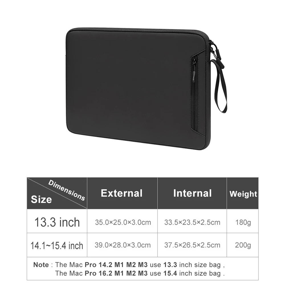 Waterproof Multi-Size Laptop Shoulder Bag and Sleeve Cover